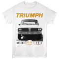 White British Motor Heritage t-shirt featuring British Motor Heritage Triumph Dolomite 1300 design