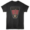 Smoke gray British Motor Heritage t-shirt featuring British Motor Heritage Rover logo design