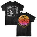 Black Blind Melon t-shirt featuring Blind Melon Crammed In A Van tour design