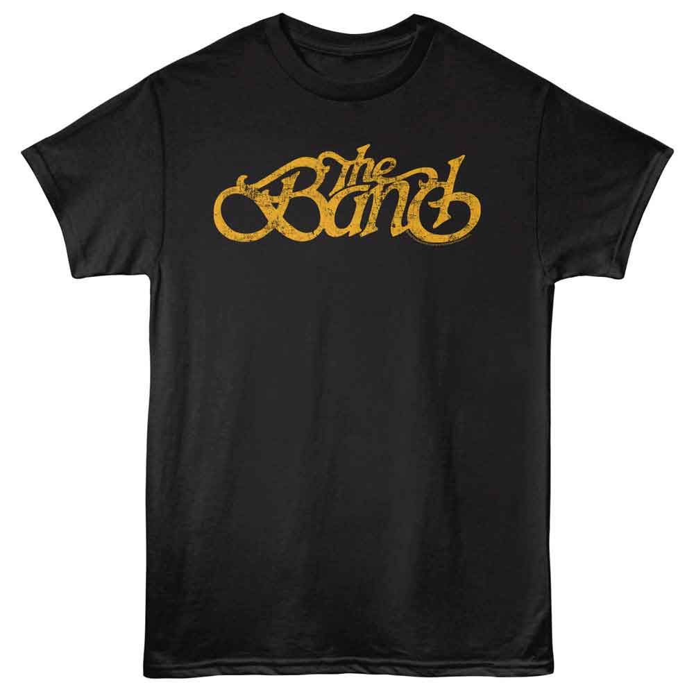 Black The Band t-shirt featuring The Band classic logo design