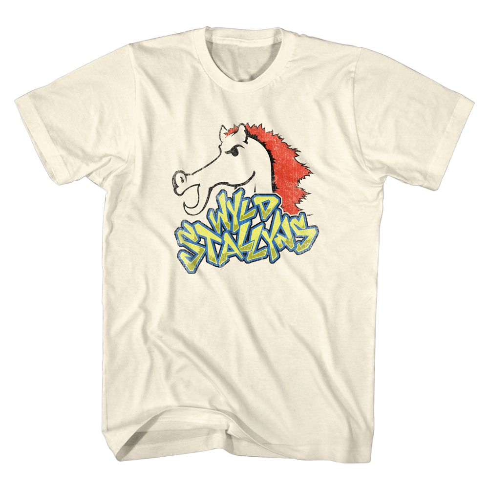 Natural Bill & Ted's Excellent Adventure t-shirt featuring Bill and Ted Stallyns 2 design