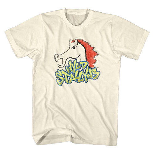 Natural Bill & Ted's Excellent Adventure t-shirt featuring Bill and Ted Stallyns 2 design