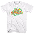 White Bill & Ted's Excellent Adventure t-shirt featuring Bill and Ted Willin Out design