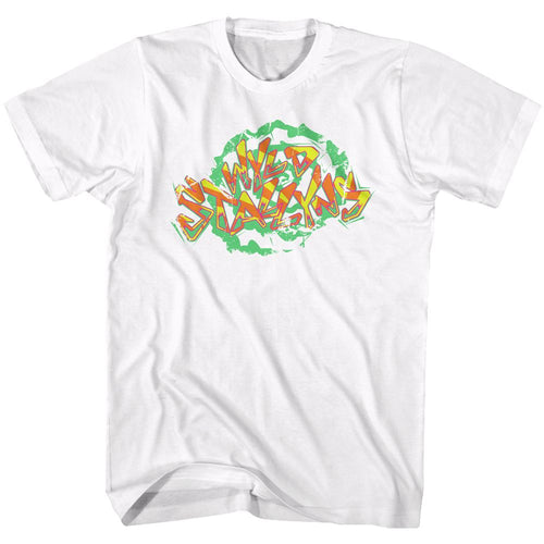 White Bill & Ted's Excellent Adventure t-shirt featuring Bill and Ted Willin Out design