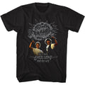 Black Bill & Ted's Excellent Adventure t-shirt featuring Bill and Ted Gray Wyld Stallyns design