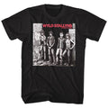 Black Bill & Ted's Excellent Adventure t-shirt featuring Bill and Ted Wyld Stallyns band design