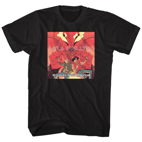 Black Bill & Ted's Excellent Adventure t-shirt featuring Bill and Ted Hell Dude Bogus Journey design