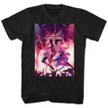 Black Bill & Ted's Excellent Adventure t-shirt featuring Bill and Ted Phone Rock design