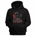 Black Bill & Ted's Excellent Adventure pullover hoodie featuring a Wyld Stallyns design