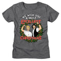 Bill & Ted's Excellent Adventure Ladies T-Shirt - Excellent Christmas