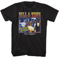 Black Bill & Ted's Excellent Adventure t-shirt featuring Bill and Ted Two Image Box design