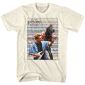 Natural Bill & Ted's Excellent Adventure t-shirt featuring Bill & Ted Rockin Out comedy design