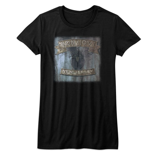 Bon Jovi Ladies T-Shirt - New Jersey