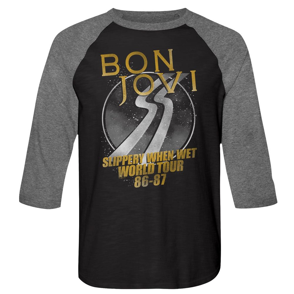 Bon Jovi 3/4 Raglan - World Tour