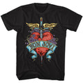 Black Bon Jovi t-shirt featuring Bon Jovi Heart design