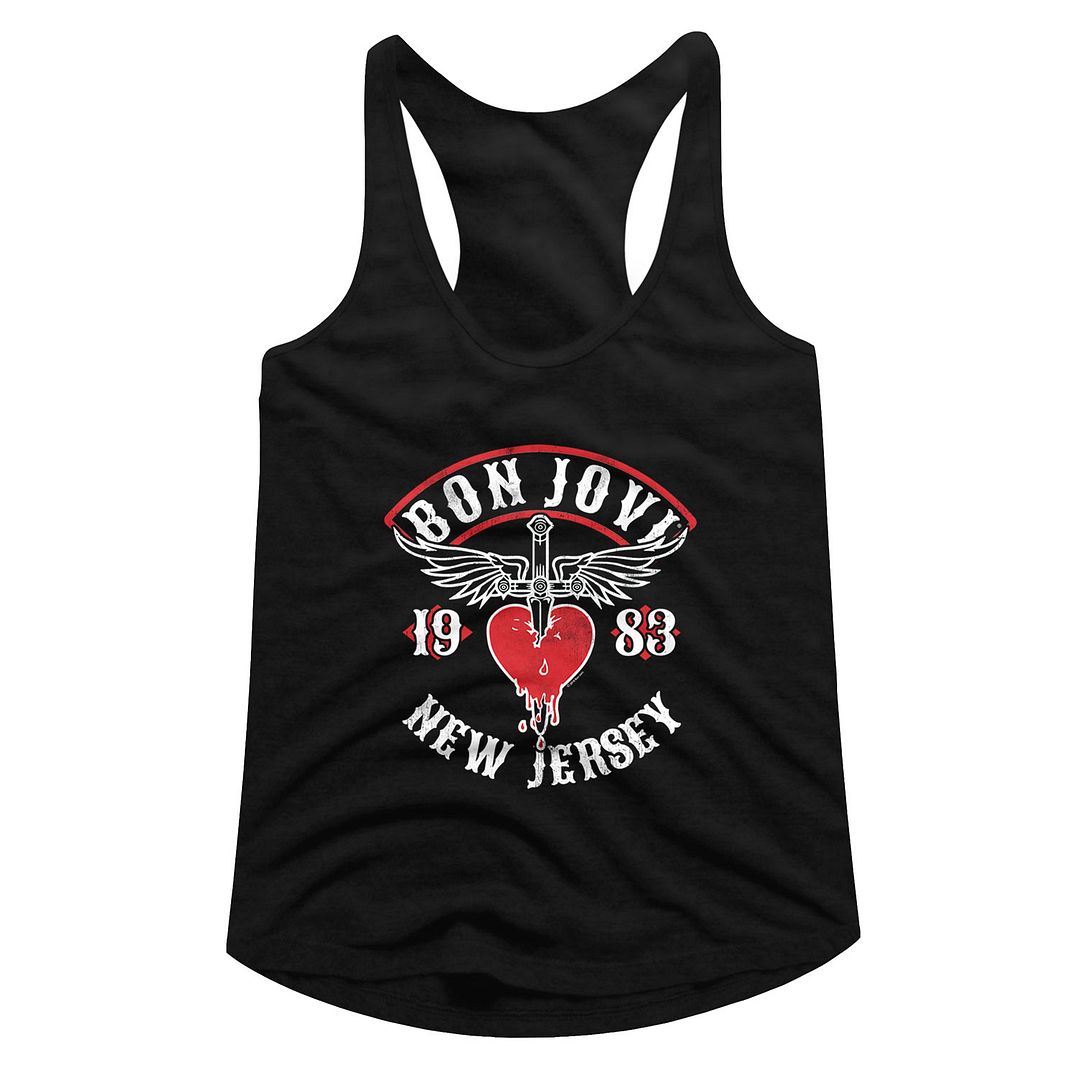 Bon Jovi Ladies Racerback - NJ38