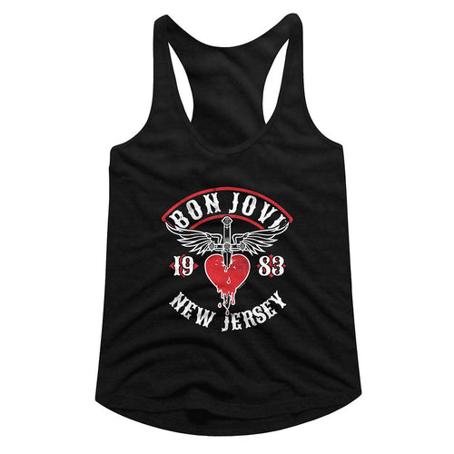 Bon Jovi Ladies Racerback - NJ38