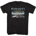 Black Bon Jovi t-shirt featuring Bon Jovi Lost Highway 2007 album design