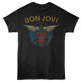 Black Bon Jovi t-shirt featuring Bon Jovi Est 1983 founding year design