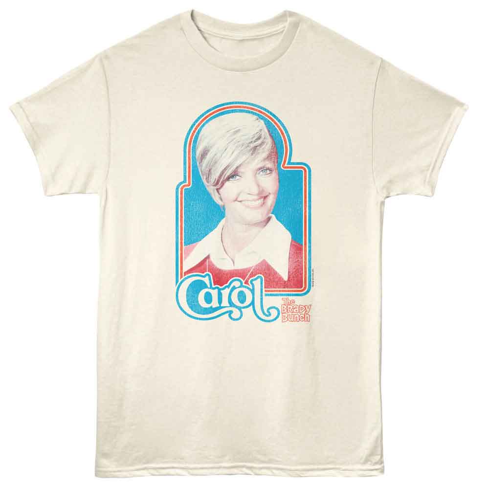 Natural The Brady Bunch t-shirt featuring Brady Bunch Carol Brady 70s iron on design