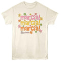 Natural The Brady Bunch t-shirt featuring Brady Bunch Marcia Marcia Marcia Jan quote design