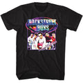 Black Backstreet Boys t-shirt featuring Backstreet Boys Y2K Rainbow Shine design