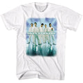 White Backstreet Boys t-shirt featuring Backstreet Boys Millennium 1999 album design
