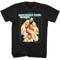 Black Backstreet Boys t-shirt featuring Backstreet Boys Loops Teal Glow design