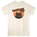 Natural Backstreet Boys t-shirt featuring Backstreet Boys Orange Circle logo design