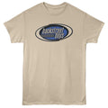 Sand Backstreet Boys t-shirt featuring Backstreet Boys Oval Logo design