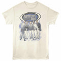 Natural Backstreet Boys t-shirt featuring a Bsb Vintage Blue Swirl design