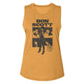 Bon Scott Ladies Muscle Tank - Collage