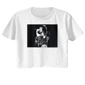 Bon Scott Ladies Crop Top - Bon Scott BW