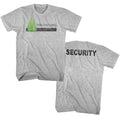Gray heather Back to the Future t-shirt featuring Back to the Future Twin Pines Mall design