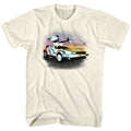 Natural Back to the Future t-shirt featuring Back to the Future Been Back design