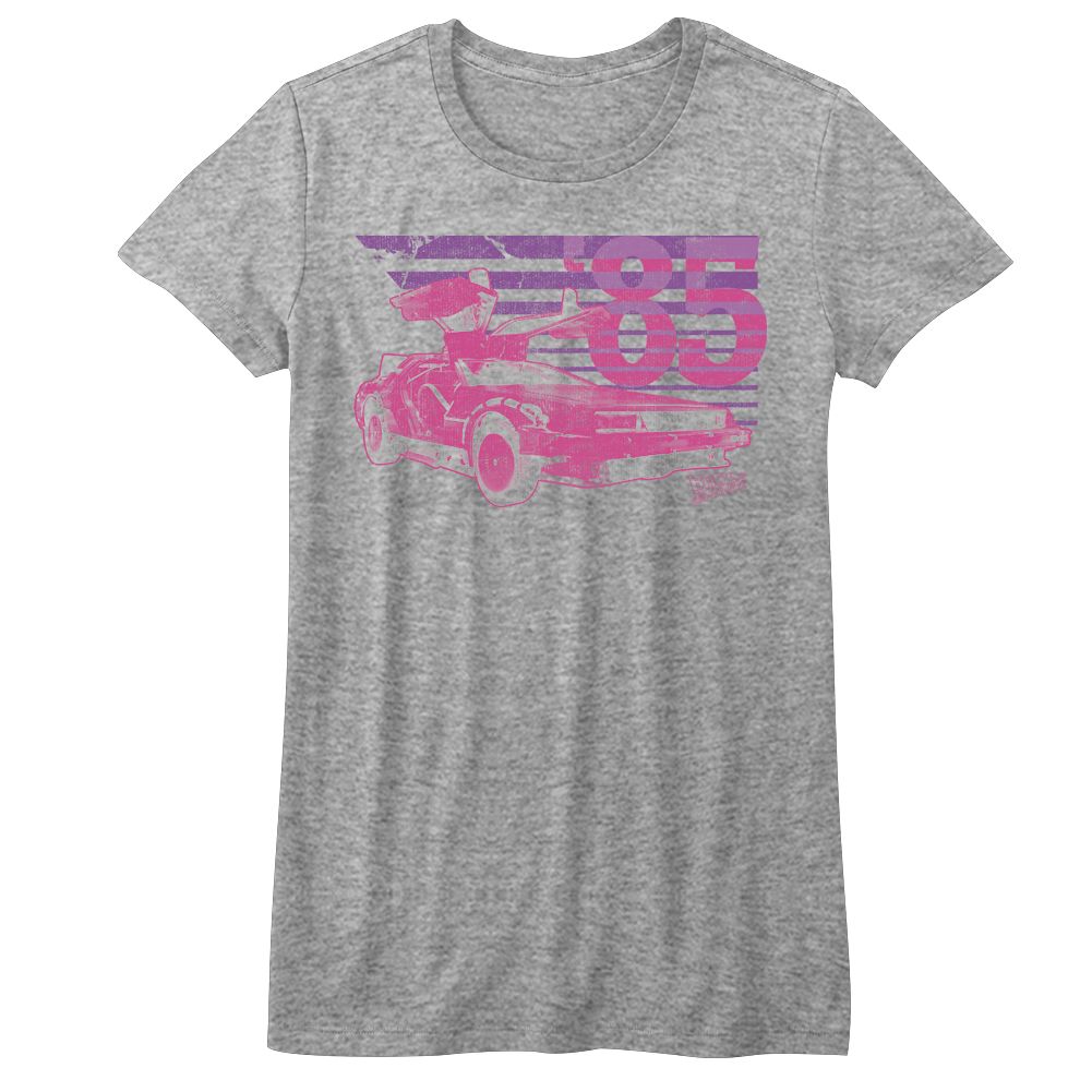 Back to the Future Ladies T-Shirt - Car