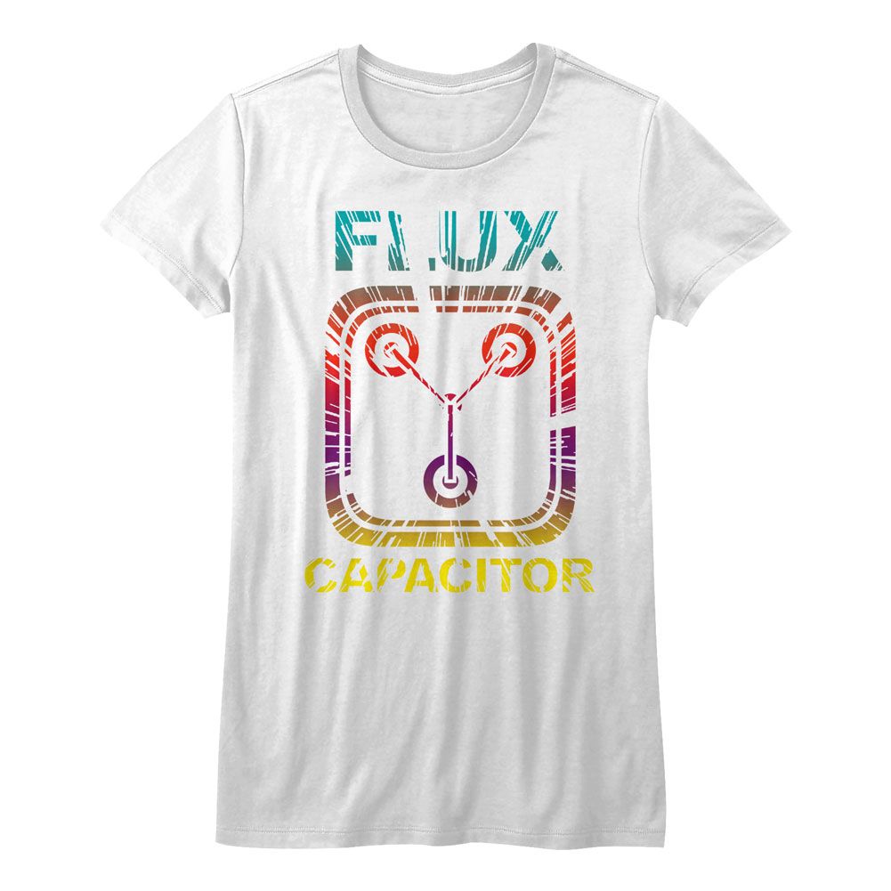 Back to the Future Ladies T-Shirt - Gradient Time