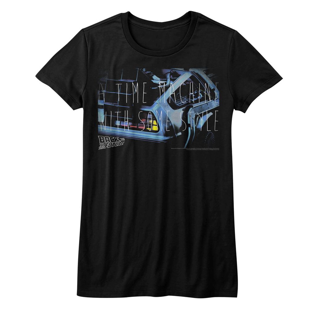 Back to the Future Ladies T-Shirt - Some Serious Style