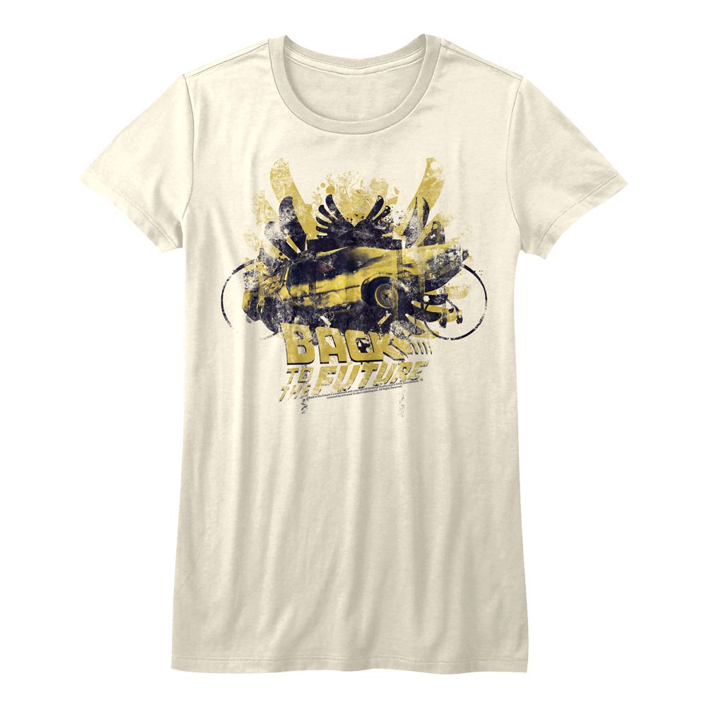 Back to the Future Ladies T-Shirt - Glamour