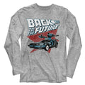 Back to the Future Long Sleeve T-Shirt - Logo Traingle Car