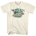 Natural Back to the Future t-shirt featuring Back to the Future Pairs Again Marty And Doc design