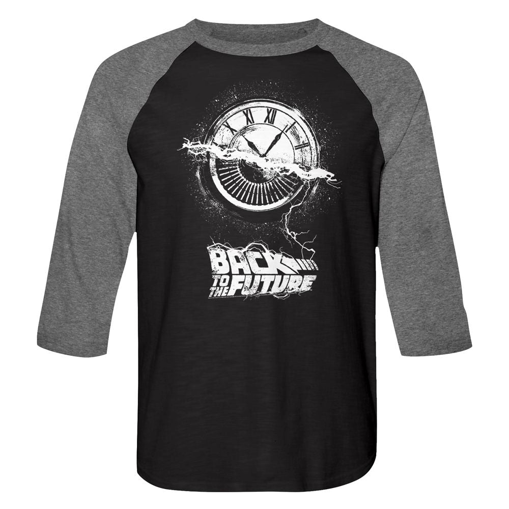 Back to the Future 3/4 Raglan - Wheel Of Time
