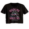 Back to the Future Ladies Crop Top - Star Triangle