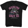 Black Back to the Future t-shirt featuring Back to the Future Star Triangle design