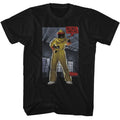Black Back to the Future t-shirt featuring Back to the Future Silence Earthling design