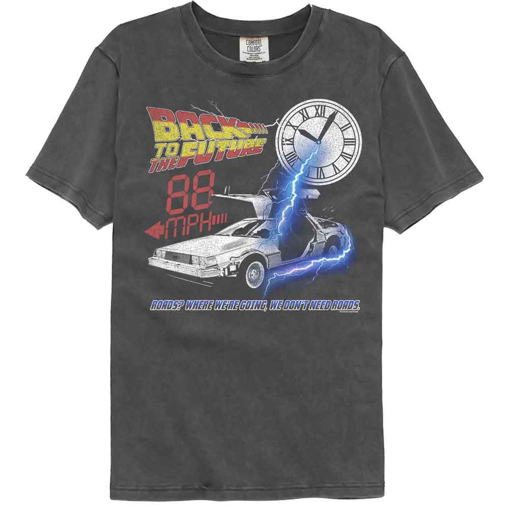Back to the Future Comfort Colors T-Shirt - Where We're Going