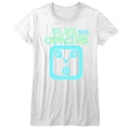 Back to the Future Ladies T-Shirt - Fun Flux