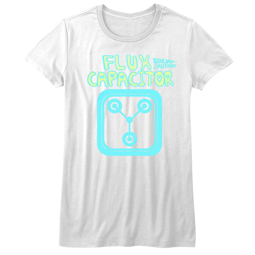 Back to the Future Ladies T-Shirt - Fun Flux