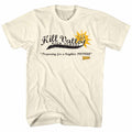 Natural Back to the Future t-shirt featuring Back to the Future Hill Valley High 1955 design