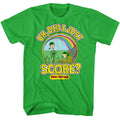 Kelly green Beavis and Butthead t-shirt featuring Beavis and Butthead Getting Jiggy design